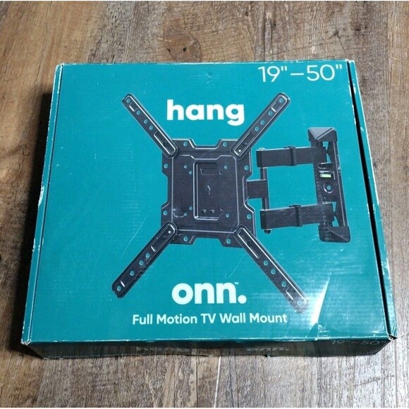 Hang Onn Full Motion TV Wall Mount 19"-50" TVs Up to 77 lbs - Picture 1 of 3